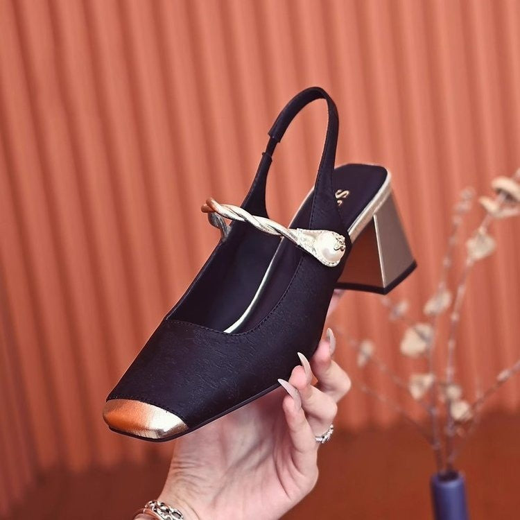 🌟【35-40】✨Nowy modny haft w kwiaty, elegancki temperament w stylu retro, damskie buty Mary Jane👡