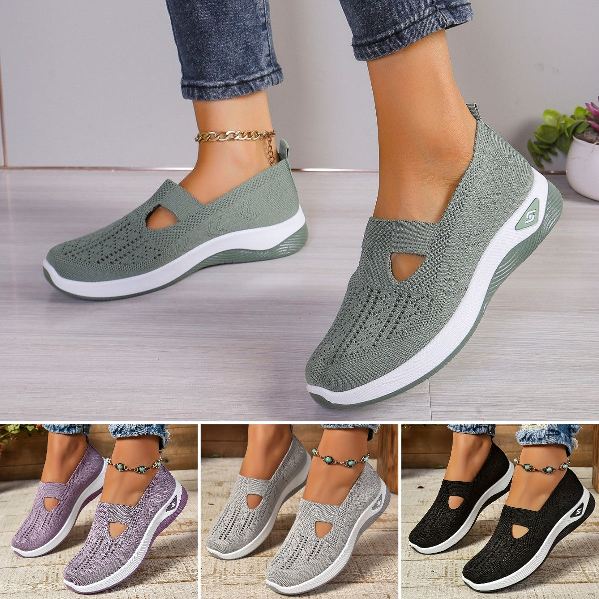 🔥🌟【35-42】🌟 Casualowe buty damskie, oddychające i wygodne