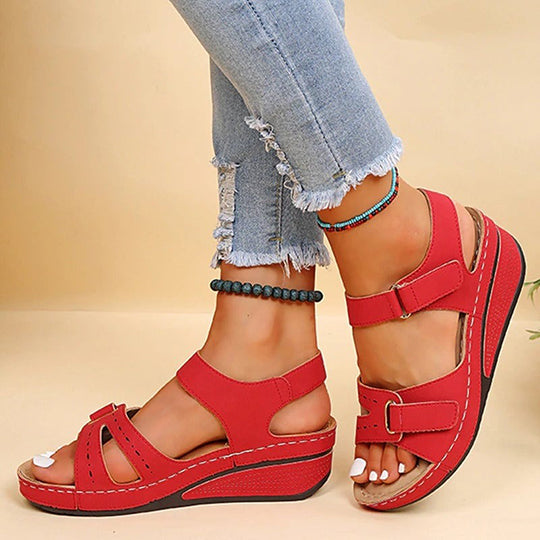 【35-43】🔥Letnie codzienne sandały damskie, gruba podeszwa-3974518