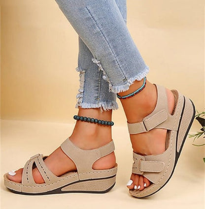 【35-43】🔥Letnie codzienne sandały damskie, gruba podeszwa-3974518
