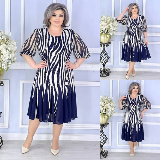 💙🌸【S-5XL】Nowa elegancka sukienka festiwalowa