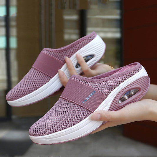 🔥✨【35-43】2025 sandały damskie z poduszką powietrzną z siateczki hollow mesh✅miękkie i wygodne✅lekkie i oddychające